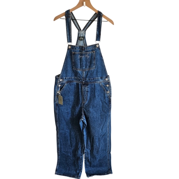 Dairy Boy Medium Blue The Farm Milkman Denim Overalls in Blue Hen NWT - Picture 3 of 16